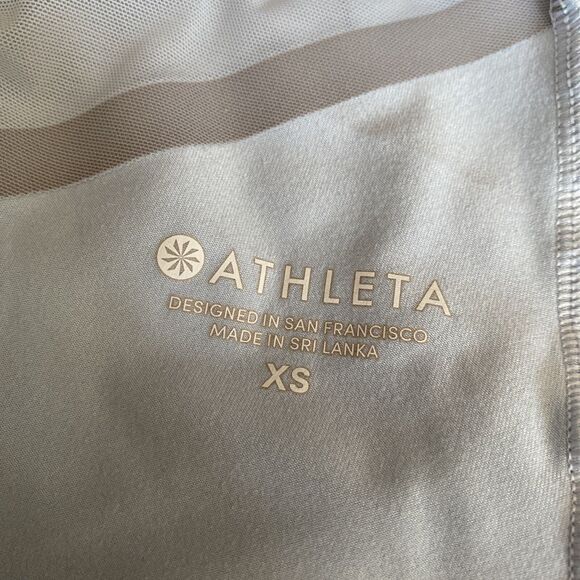 ATHLETA Gray Heat Chi Tank Top Mesh Back - Size XS - Picture 6 of 6